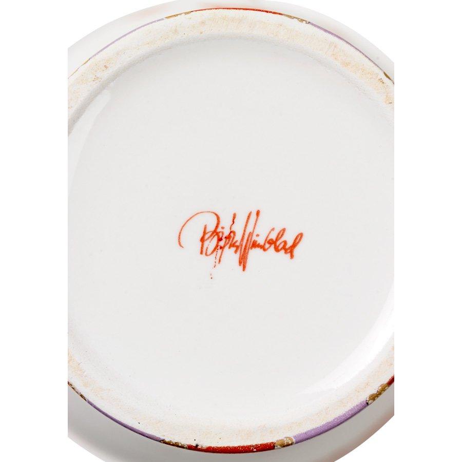 フラワーベース EVA エヴァ レッド BJORN WIINBLAD ビヨン・ヴィン