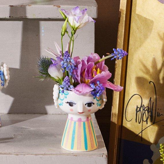 希少　ビヨン ヴィンブラッド　キャンドルホルダー　花器　エッグスタンド BJORN WIINBLAD（ビヨン・ヴィンブラッド） エヴァ キャンドルホルダー