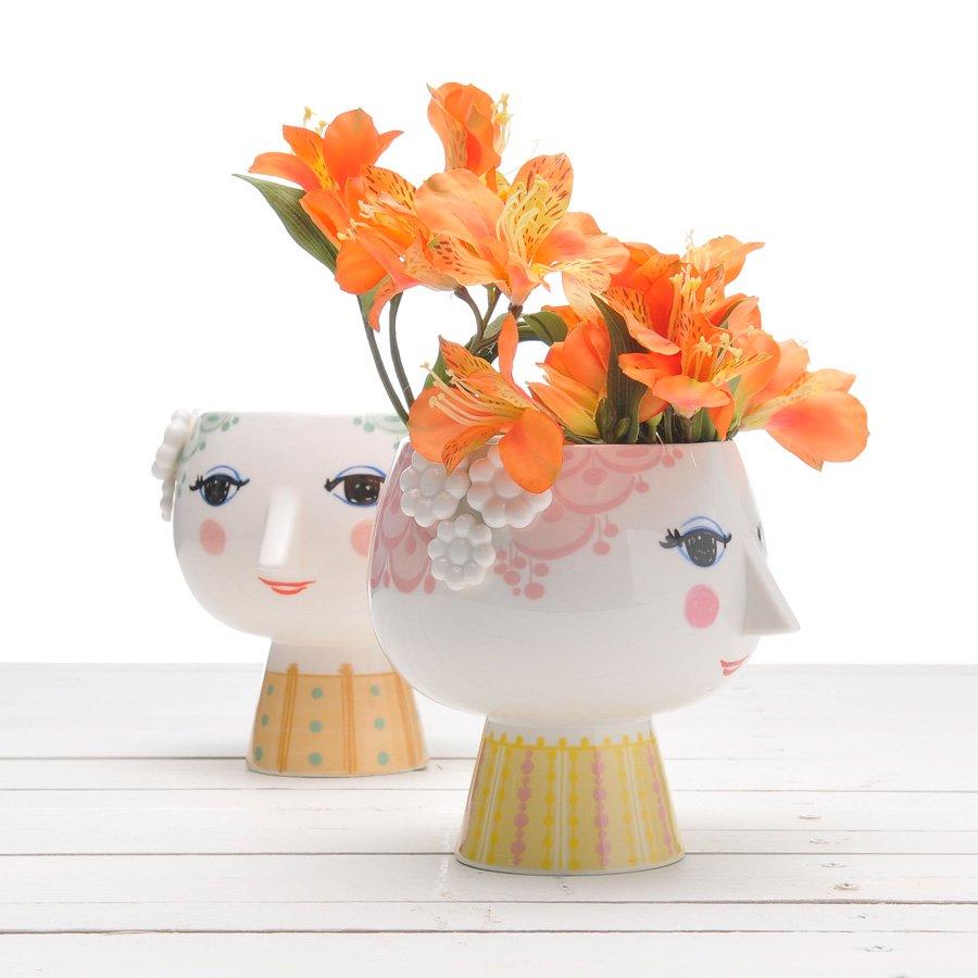 フラワーポット EVA エヴァ ピンク BJORN WIINBLAD（ビヨン・ヴィン