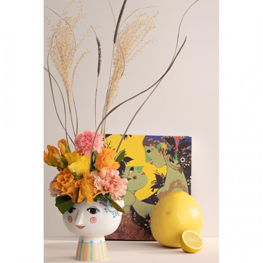 4/23まで⭐︎ビヨン・ヴィンブラッド◇Evaフラワーポット◇ブルー