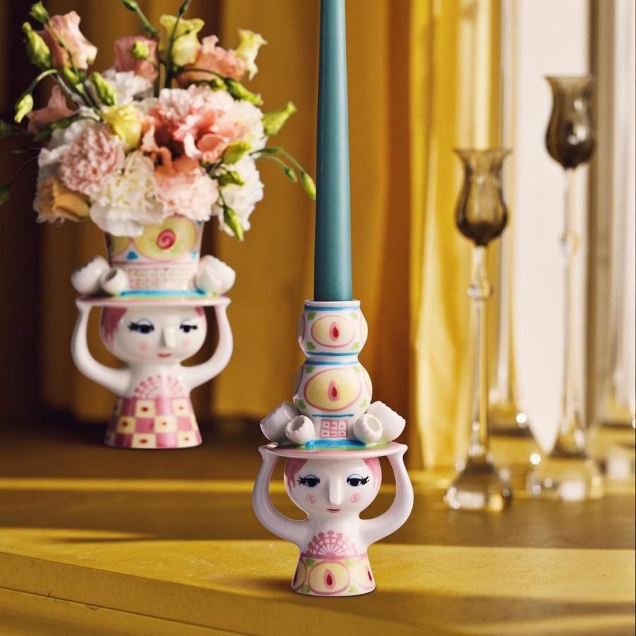 ビヨン・ヴィンブラッド Bjorn Wiinblad Lady with Hat レディウィズ