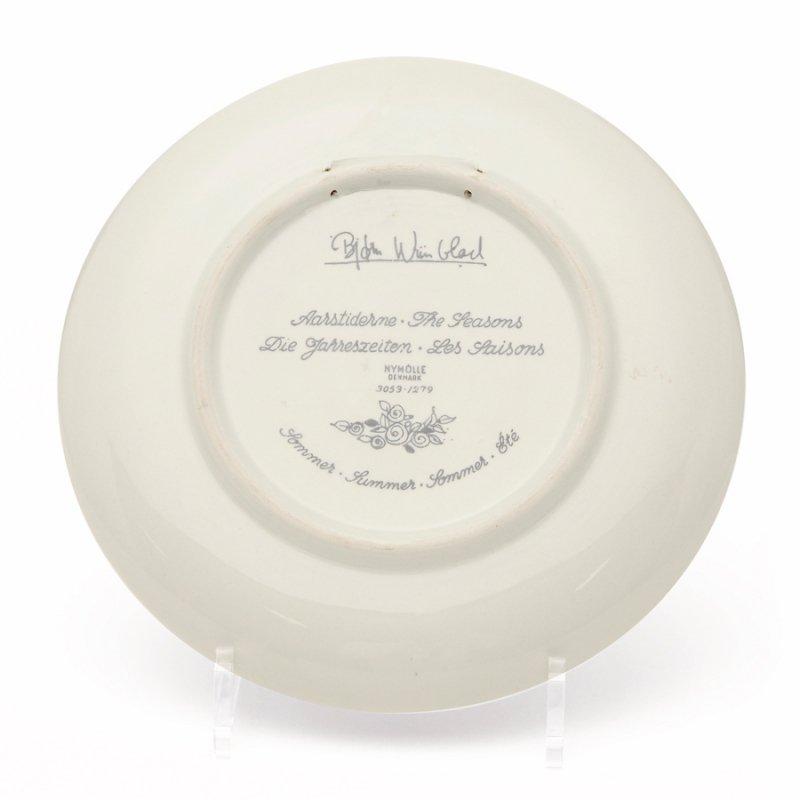 ヴィンテージ シーズンプレート 皿 夏 BJORN WIINBLAD ショップ ビヨン