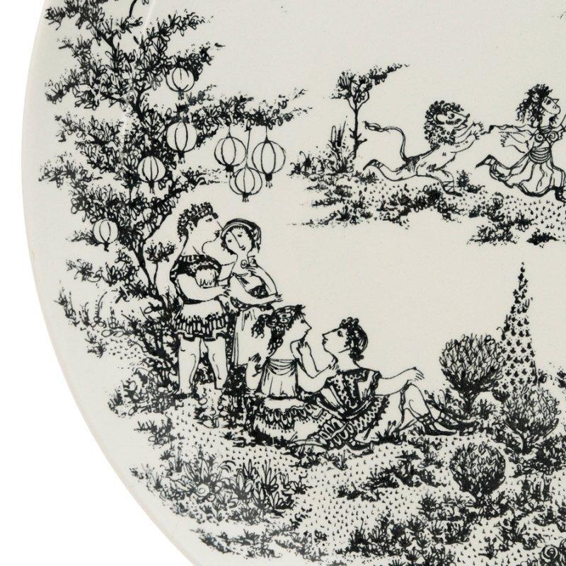 ヴィンテージ 大絵皿 真夏の夜の夢 BJORN WIINBLAD ビヨン・ヴィン