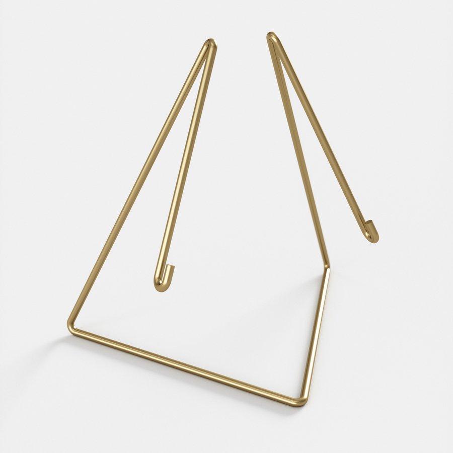 スタンディングミラー 30cm ブラス 真鍮 MOEBE ムーベ 卓上ミラー 置き