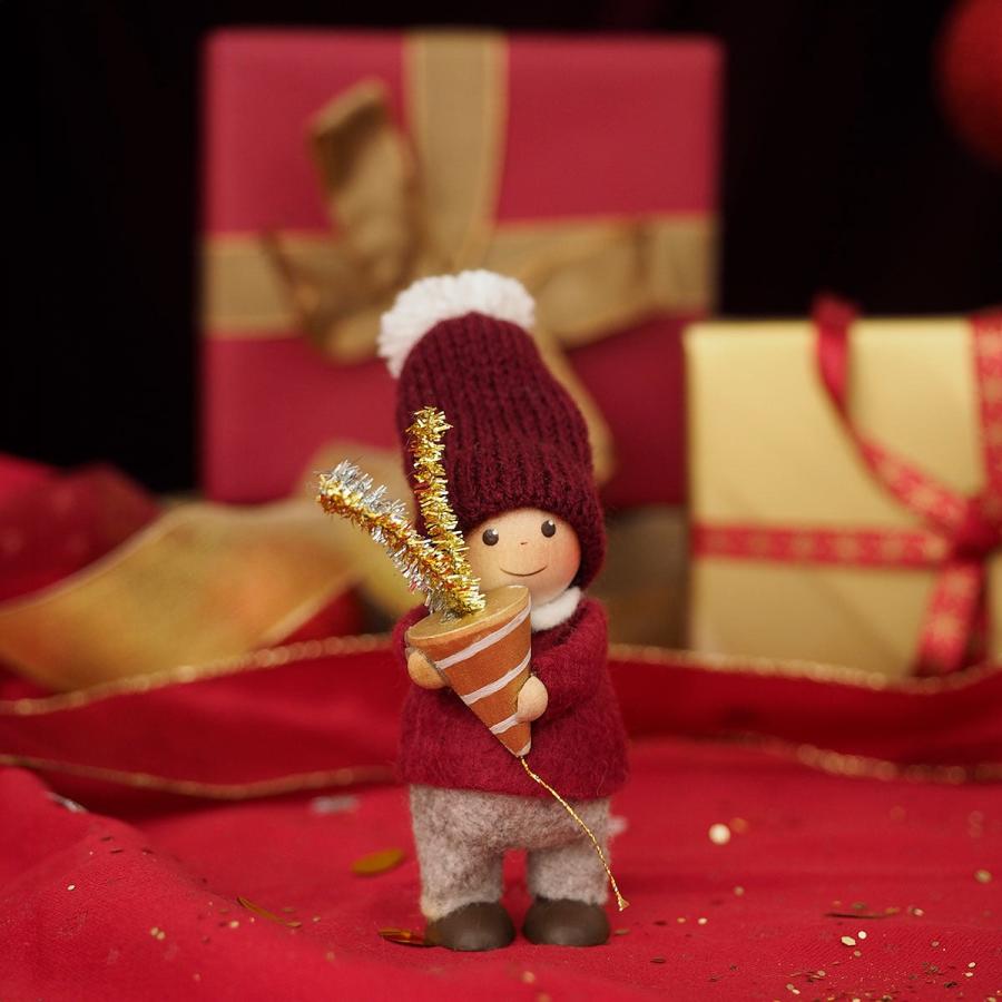 クラッカーを持った男の子 20th Celebration NORDIKA nisse ノルディカ