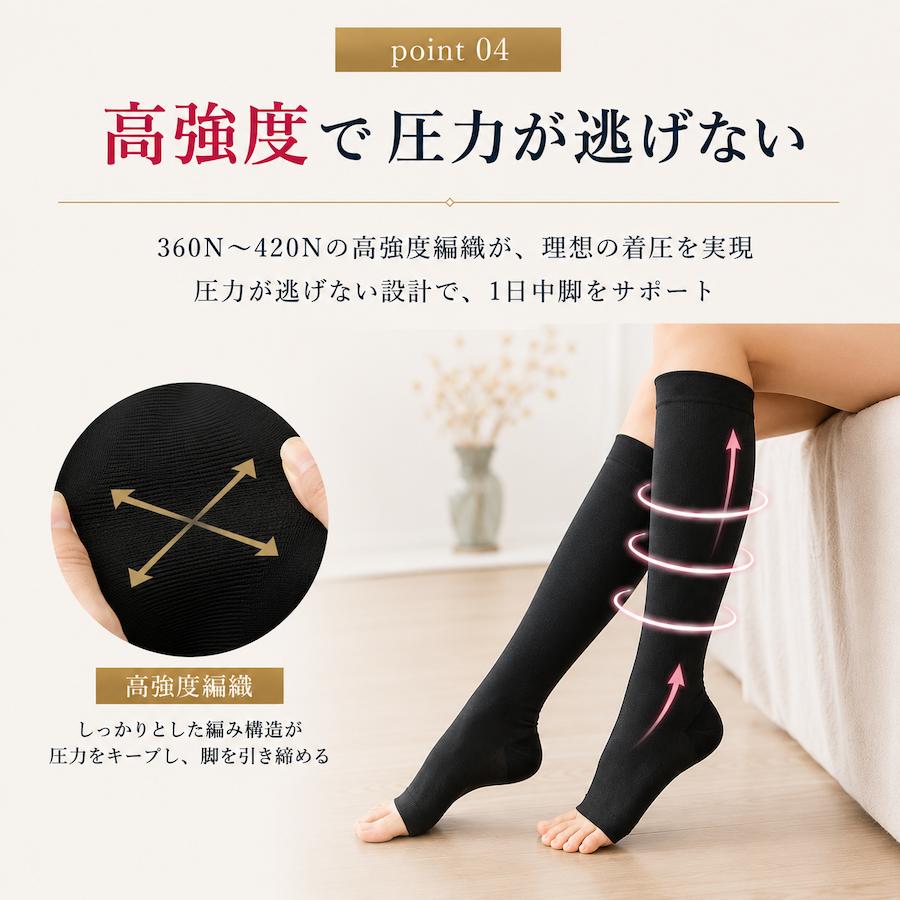 user_a038b5ae danst 弾性ストッキング むくみ対策 着圧 着圧ソックス 着圧タイツ 弾性ストッキング 医療用 レディース むくみ