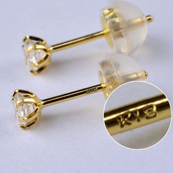遊色強め！K18【天然オパール】6mm×4mm 0.25ct 18K 【公式通販】