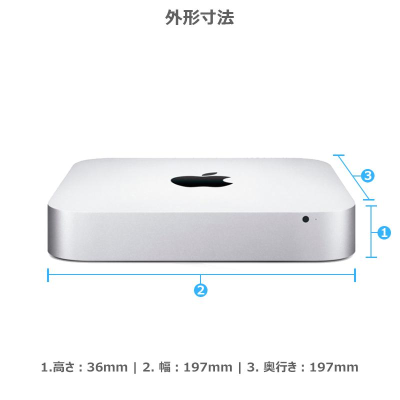 Apple Mac mini A1347 Core i5 メモリ 4GB 高速 SSD 128GB macOS Apple Mac mini A1347 Core i5 メモリ 4GB 高速 SSD 128GB macOS