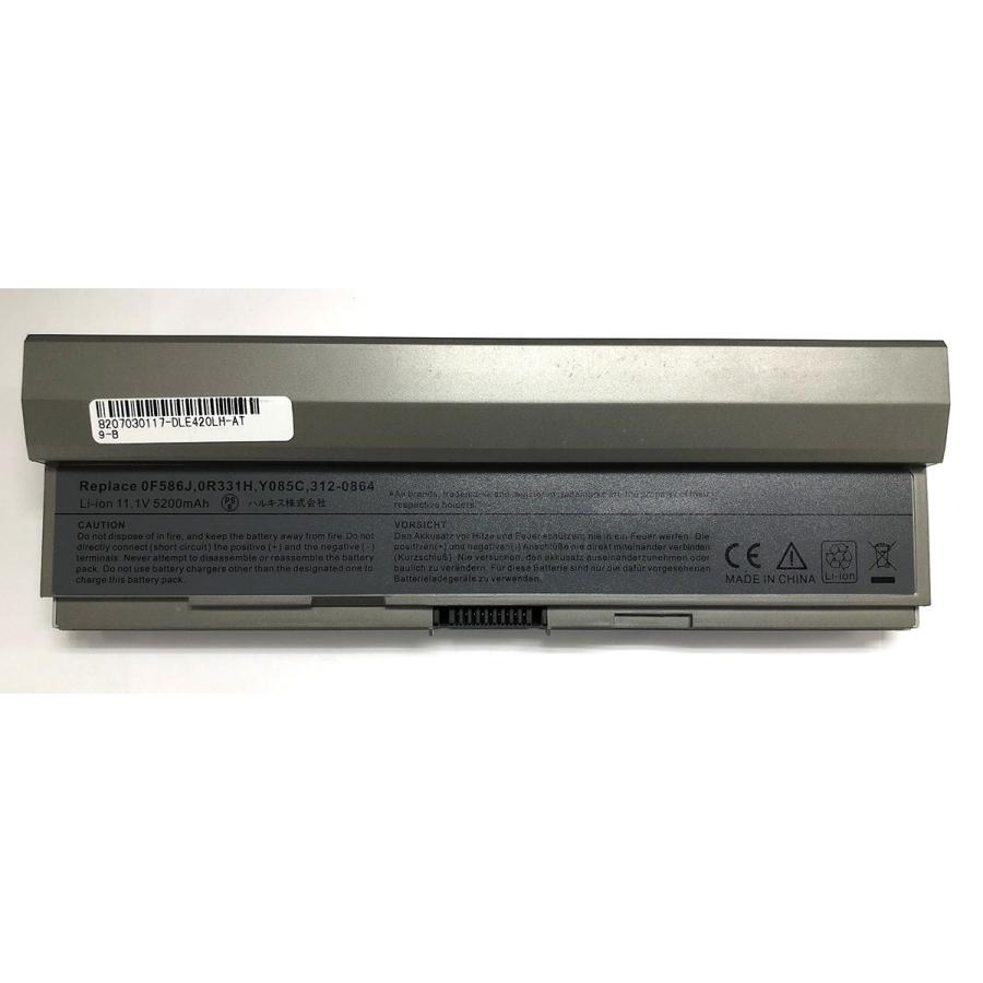 新品 Dell Latitude E4200 E4200n Y085C 0F586J 0R331H 312-0864 6セル 互換バッテリー「PSE認証取得済」｜lillian