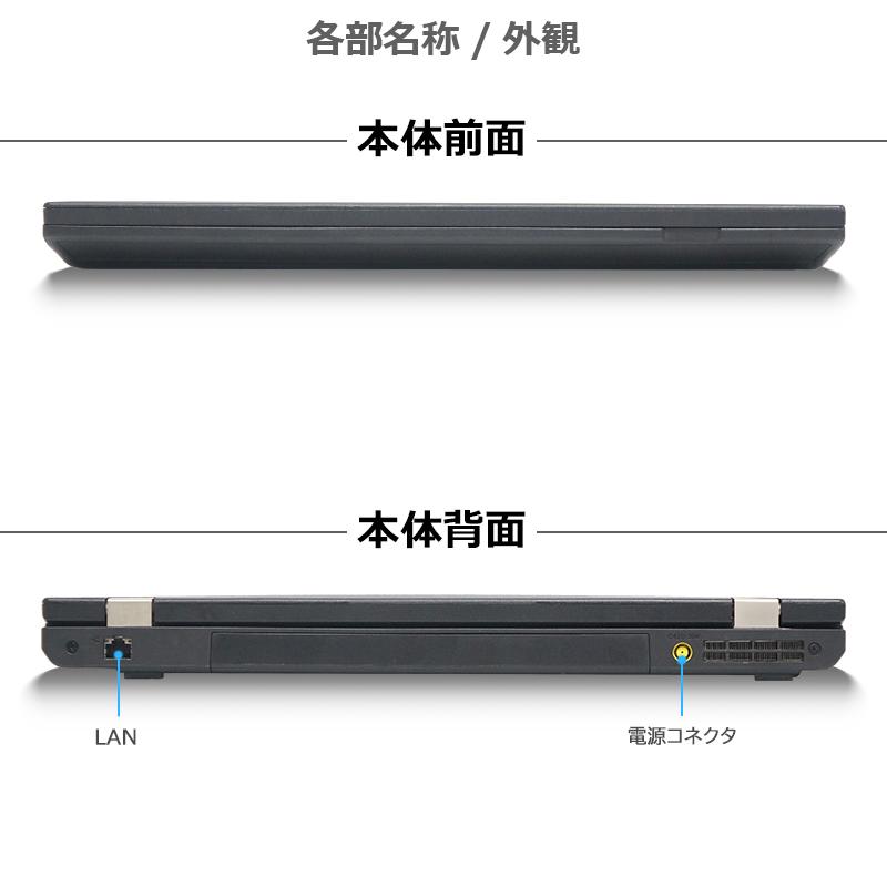 ThinkPad 【3世代 Core i7搭載】Lenovo L530 新品爆速SSD メモリ