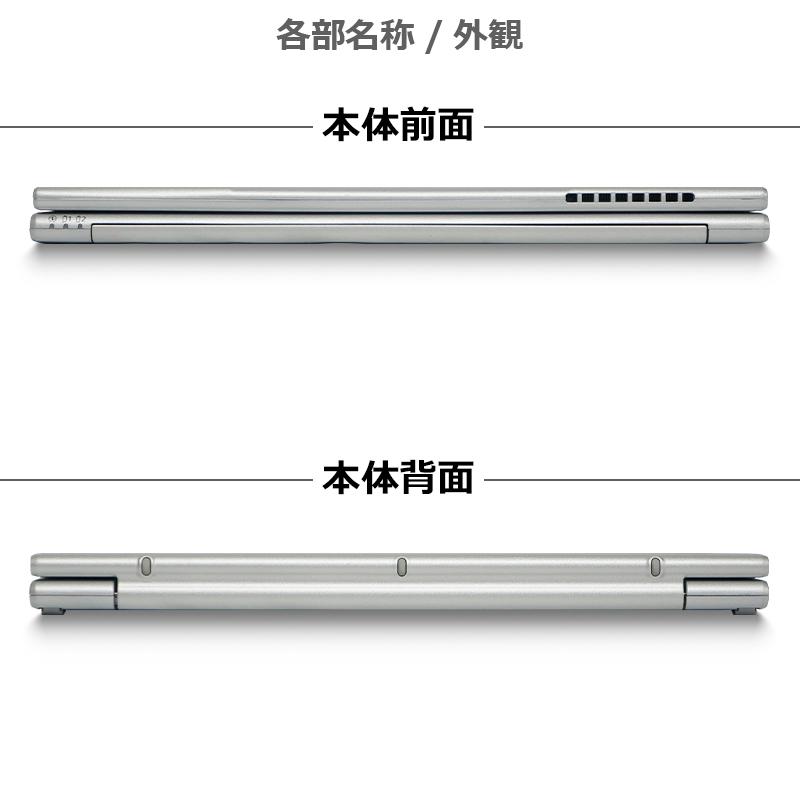 2in1 Panasonic Let's note - CF-XZ6 第7世代 Core i5 メモリ 4GB SSD
