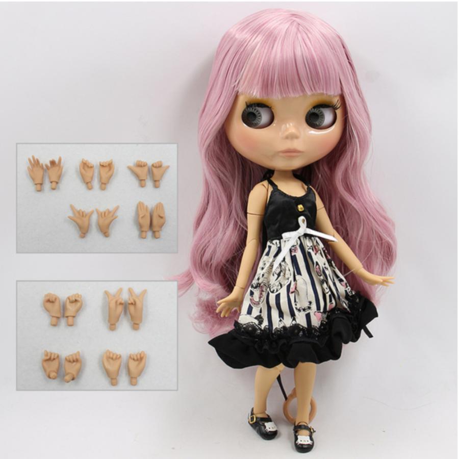 カスタムアイシードールラベンダーフェイスアウトフィット付き タン肌 アイシードール 可動ボディ 1/6ドール カスタムドール