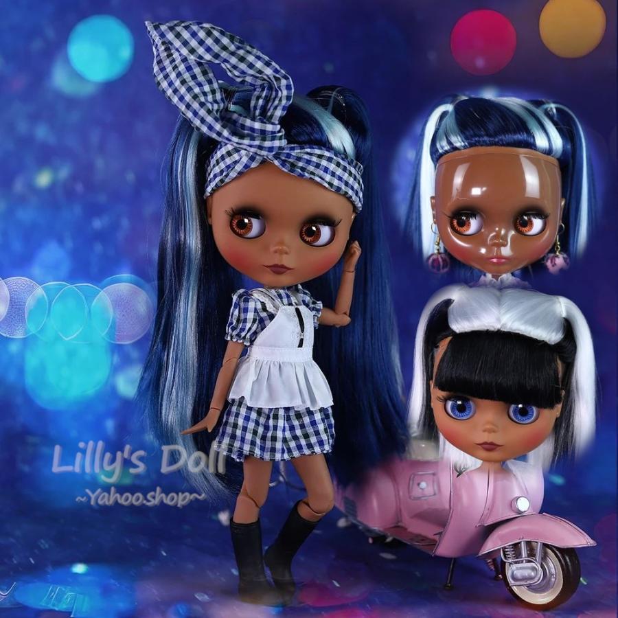 アイシードール ブラック 艶 褐色 可動ボディ 1/6ドール