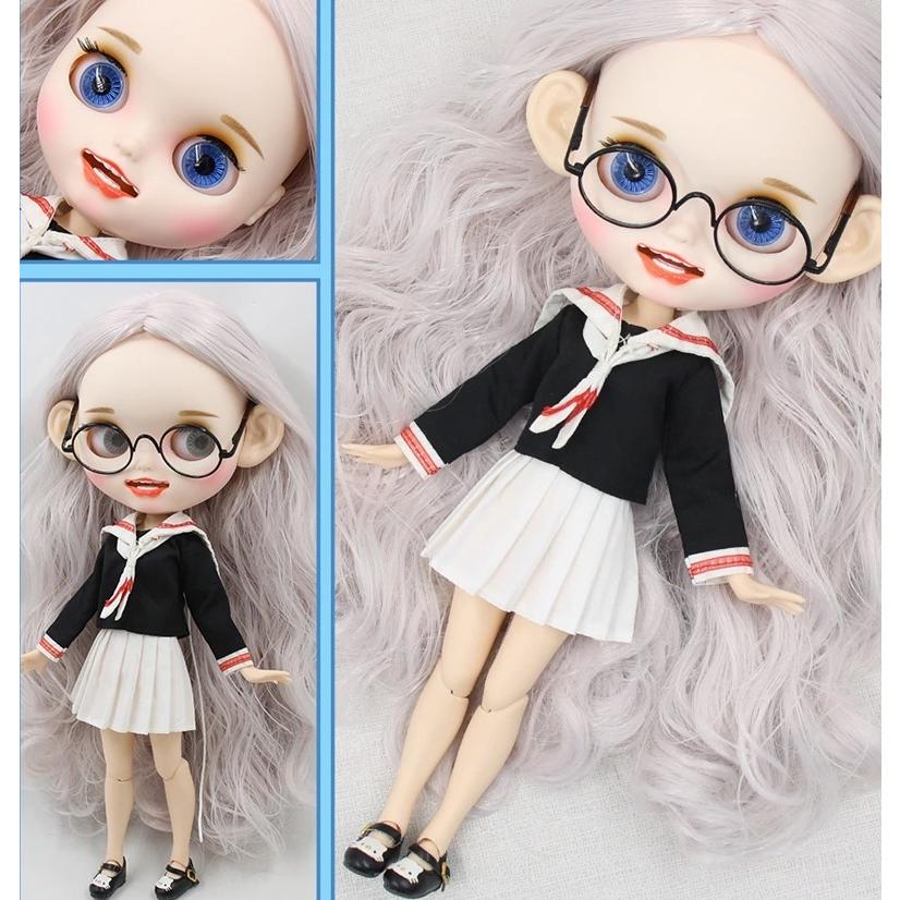 アイシードール 服＆靴セット 着せ替え人形 ICY カスタムドール 可動