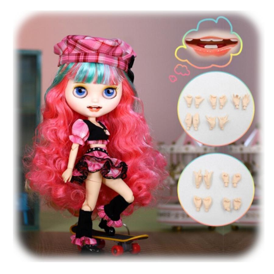 アイシードール カスタム61♥️アウトフィット付き(靴も)♪オープンマウス アイシードール カスタム61♥️アウトフィット付き(靴も