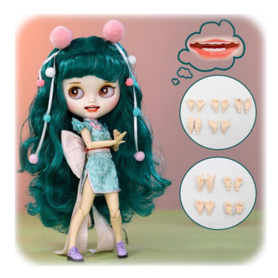 プレゼント 着せ替え人形 アイシードール オープンマウス 服 靴