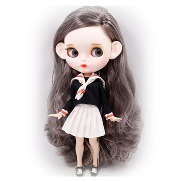 アイシードール 耳 服 靴セット オープンマウス ICY カスタムドール 可動ボディ 1/6ドール 着せ替え 人形 おもちゃ_10