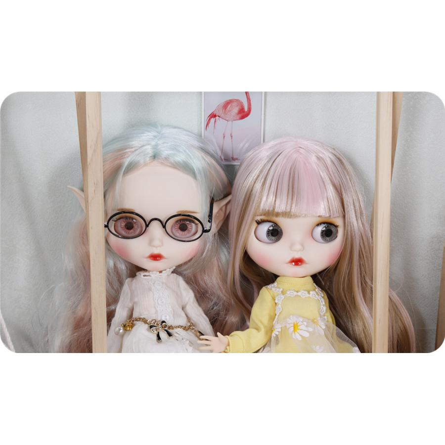 アイシードール 耳 服 靴セット オープンマウス ICY カスタムドール