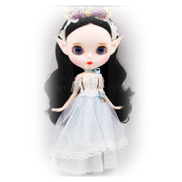 アイシードール 耳 服 靴セット オープンマウス ICY カスタムドール