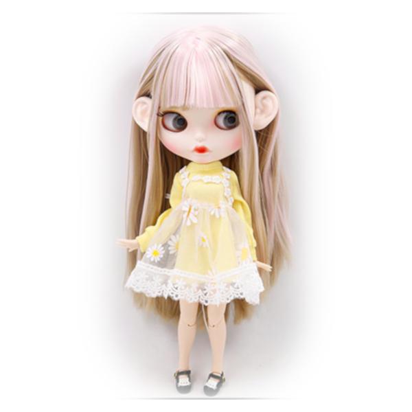 アイシードール 耳 服 靴セット オープンマウス ICY カスタムドール 可動ボディ 1/6ドール 着せ替え 人形 おもちゃ_8