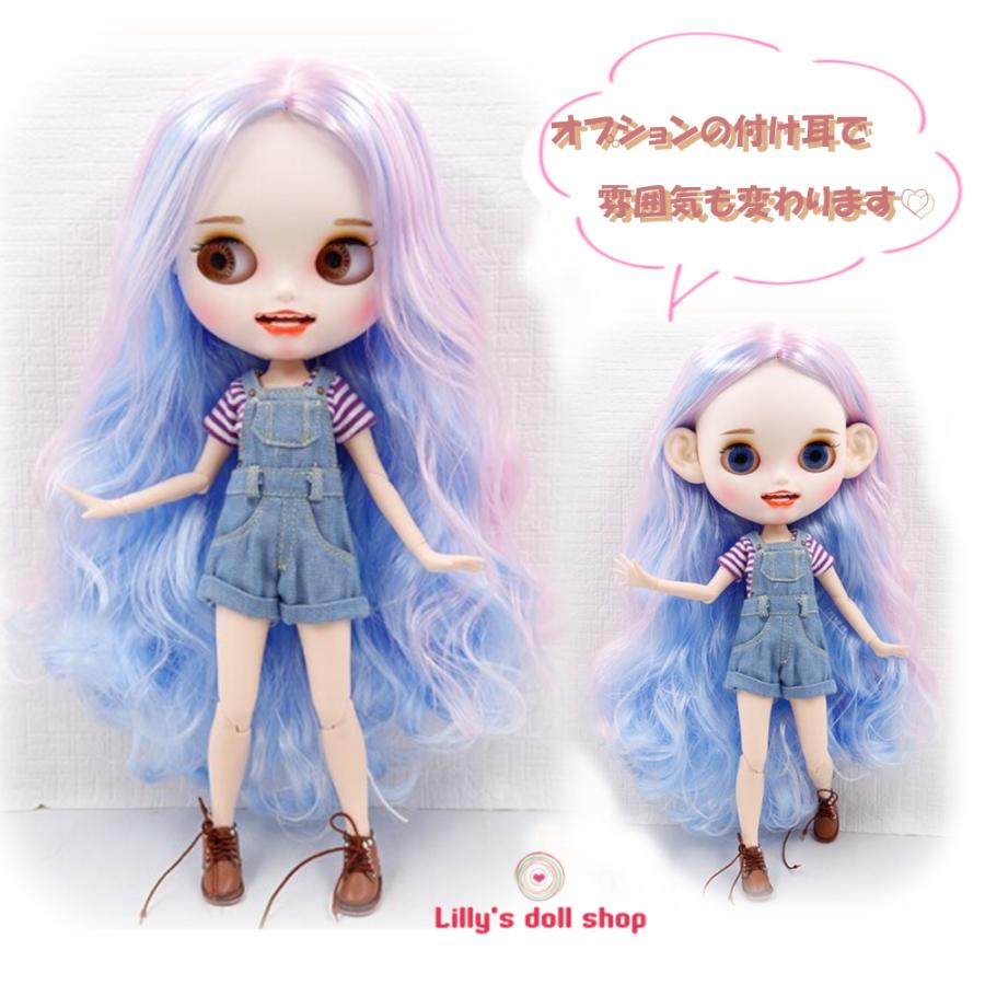 アイシードールカスタム♡カスタムドール♡123オープンマウス オープンマウス アイシードール ICY 可動ボディ 1/6ドール