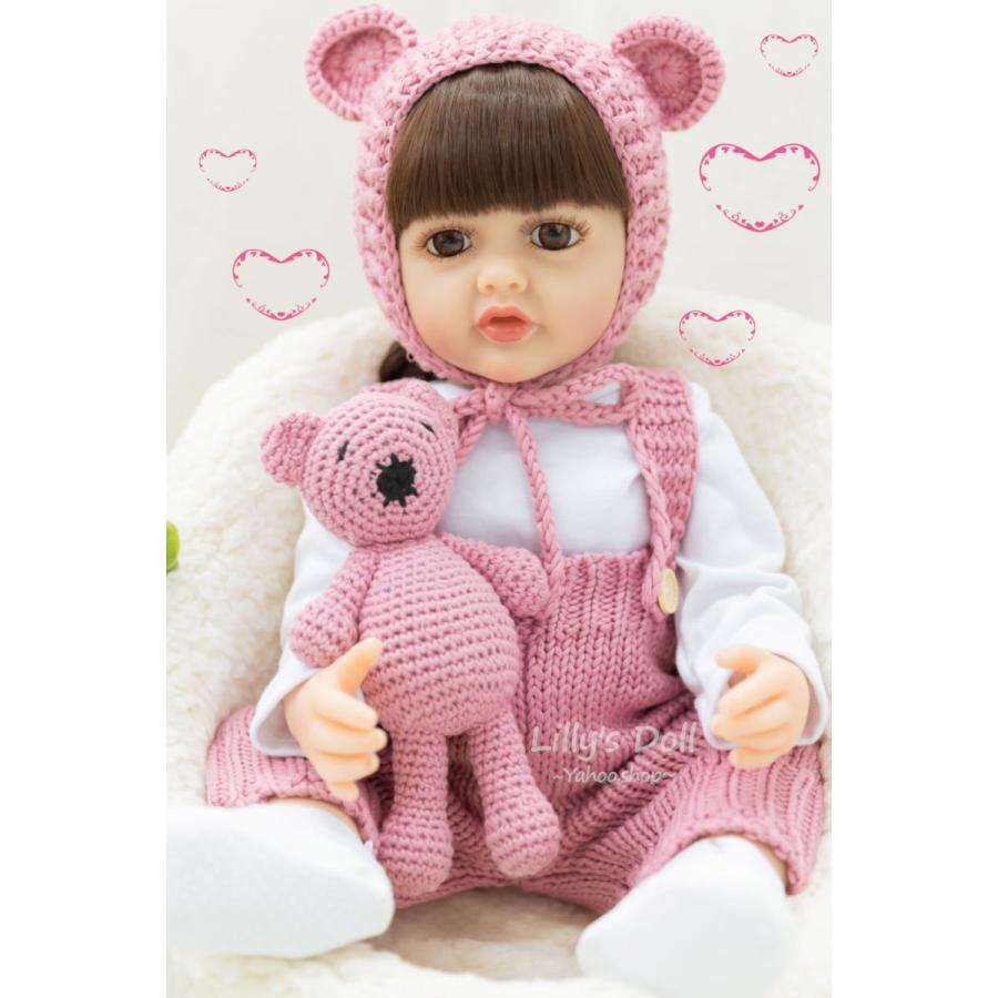 リボーンドール】超リアルな赤ちゃん人形 約23cm (lily loo リボーンドール】超リアルな赤ちゃん人形 約23cm (lily loo