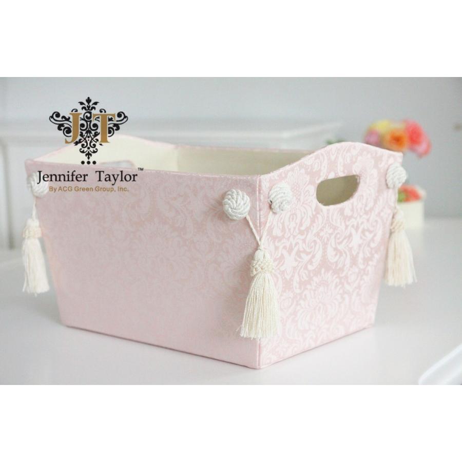 高級感 Jennifertaylor マガジンホルダー Haruno マガジンラック 収納 雑誌入れ ダマスク ロココ 姫系 ピンク 可愛い 上質で快適 Nourishafastfood Com