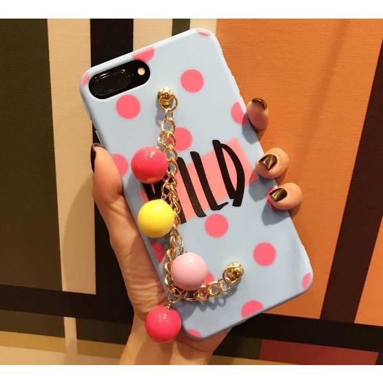 メール便送料無料 iPhone アイフォンケース iPhone7 iphone7Plus ドット 水玉 キャンディ パステル POP |  | 01