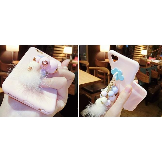 メール便送料無料 iPhone アイフォンケース iPhone7 7plus iPhone8 8plus パステル 雲 ゆめかわ ピンク ハート 可愛い キャンディ 水色 |  | 01