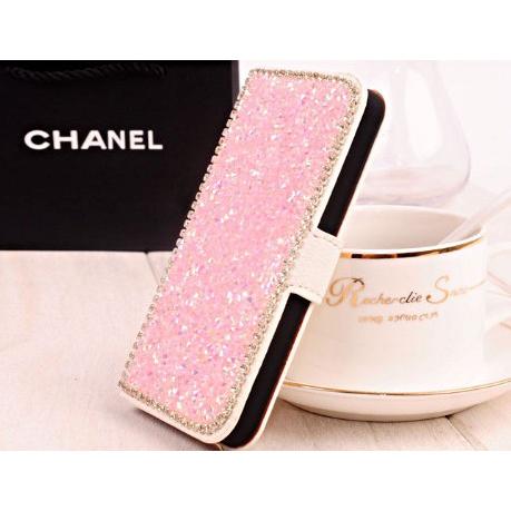 iPhoneケース メール便送料無料 アイフォン iPhone7 7plus iPhone8 8plus 手帳型 オーロラ ストーン 可愛い キラキラ ピンク ホワイト | 