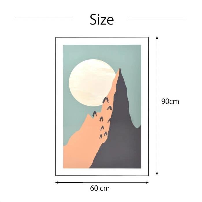 アートポスターパネル　ヴィンテージ　アートパネル　オリジナル 額付 アートポスター アートフレーム おしゃれ 絵画 北欧