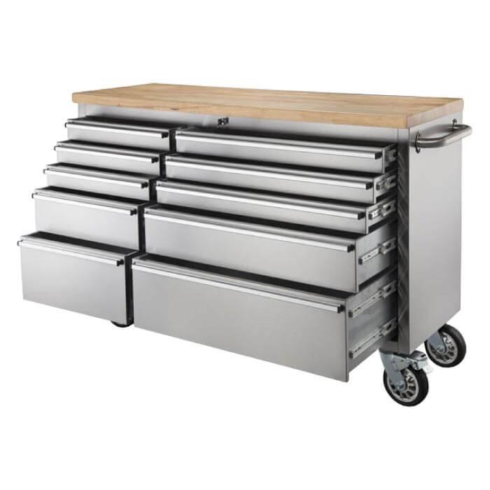 東谷 キャビネット ツールキャビネット キャスター付き ステンレス M