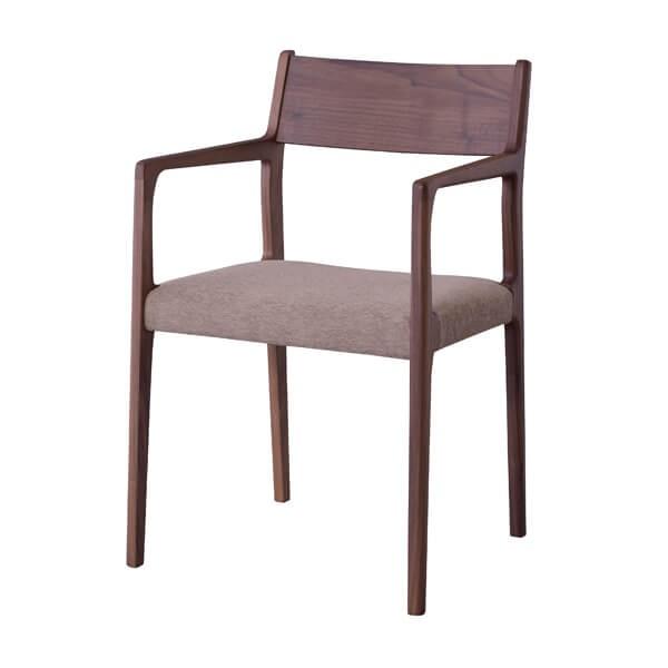 インダストリアル アームチェア リビングチェア イス 椅子 チェアー 天然木 チェア 天然木 北欧 カフェ 肘付き JPC-122WAL