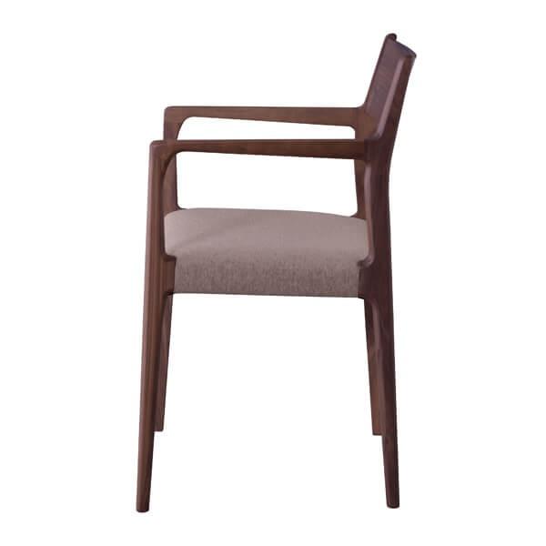 インダストリアル アームチェア リビングチェア イス 椅子 チェアー 天然木 チェア 天然木 北欧 カフェ 肘付き JPC-122WAL