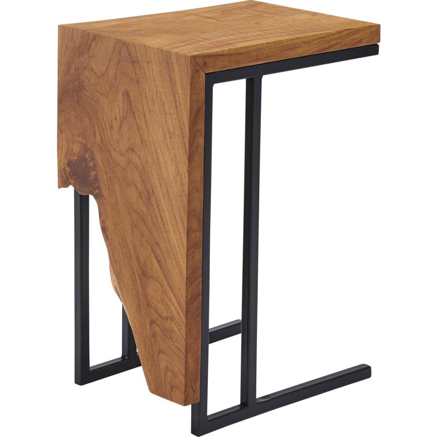 サイドテーブル コの字 木製 ベッドサイドテーブル ベッドサイド テーブル 北欧 おしゃれ  スチール ワイルド JW-304｜lily-birch｜06