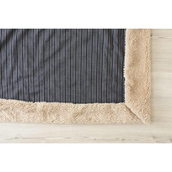 東谷 こたつ布団 コタツ布団 ストライプ 薄掛 正方形 190 掛け布団