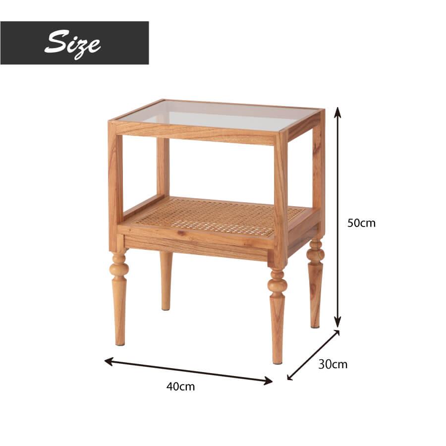 東谷 サイドテーブル ベッドサイドテーブル ソファサイドテーブル 木製