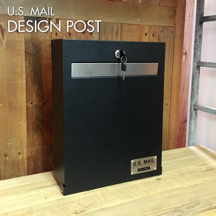 U S Mail デザイン ポスト Aタイプ メールボックス 郵便ポスト 壁付けポスト 玄関ポスト 鍵付き おしゃれ 男前インテリア インダストリアル Pst 215a Azm Pst 215a Lily Birchヤフー店 通販 Yahoo ショッピング