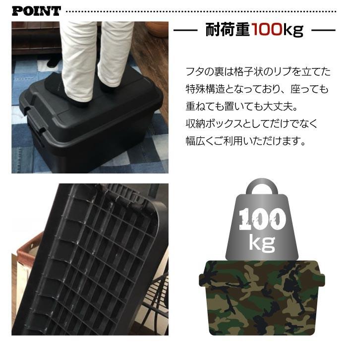トランクカーゴ 30l Black ブラック ２個セット コンテナ 収納ケース フタ付き 収納ボックス トランクボックス アウトドア キャンプ 大容量 男前 黒 Tc 30bk 2 Azm Tc 30bk 2 Lily Birchヤフー店 通販 Yahoo ショッピング