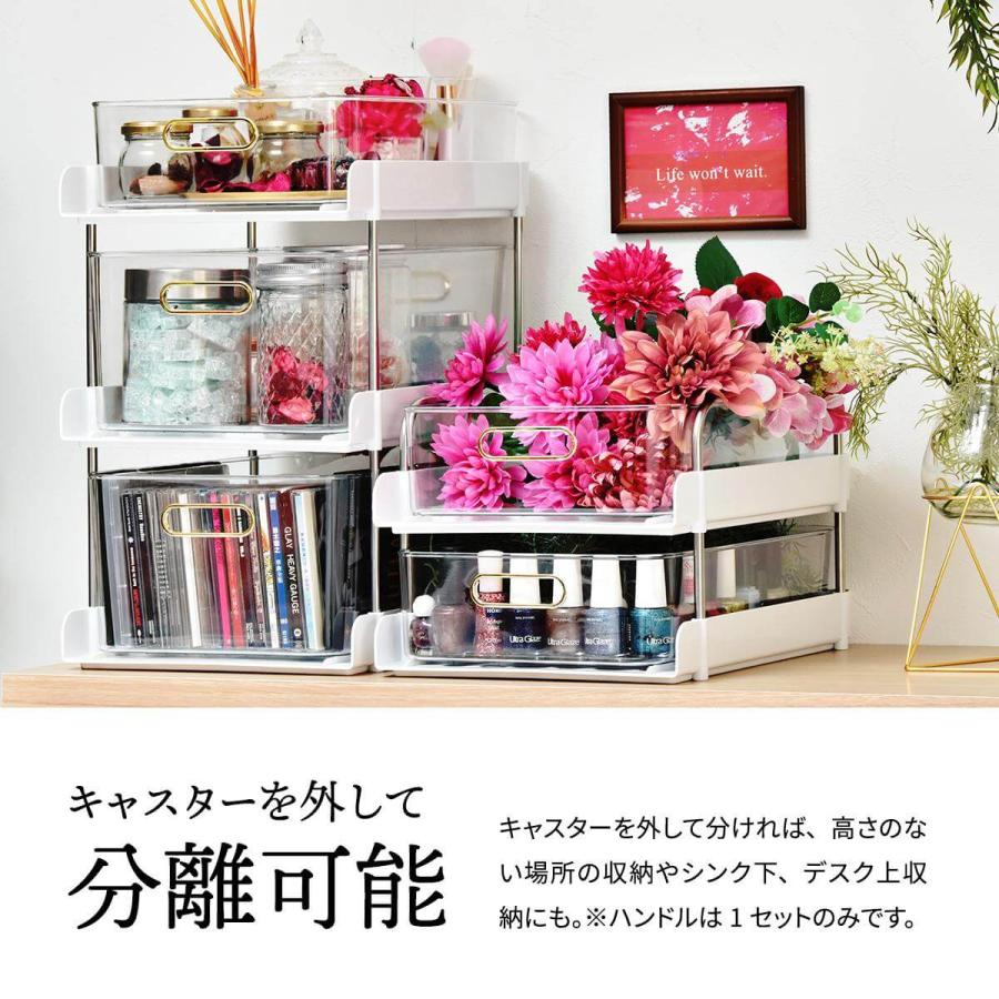 B.Bファニシング ワゴン キャスター付き 引き出し スリム 収納 4 B.Bファニシング ワゴン キャスター付き 引き出し スリム 収納 4