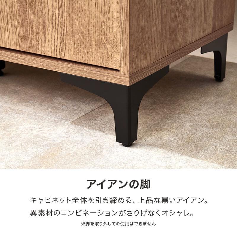 キャビネット サイドボード チェスト 白 おしゃれ 北欧 収納棚 リビング スリム 収納 コンパクト モダン ホワイト 幅120 RCC-1579_12