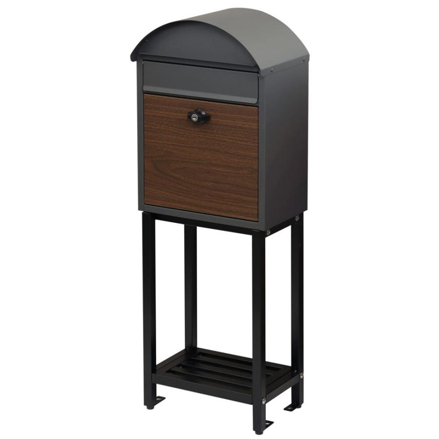 【美品・未使用】北欧風おしゃれな郵便ポスト スタンド 郵便受け メールボックス lily-birch_moj-sdm-simon