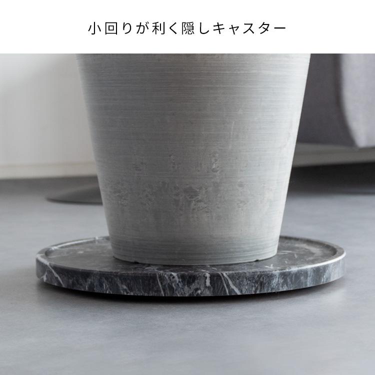 プランター台 キャスター付 おしゃれ プランタースタンド プランタートレイ 木目 マルチトレー 鉢置き台 幅40cm 丸形 Treno トレーノ MST-400 |  | 15