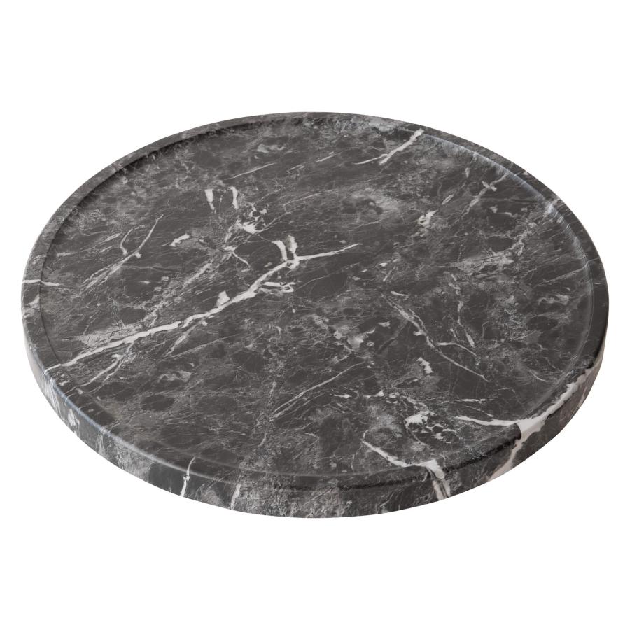 プランター台 キャスター付 おしゃれ プランタースタンド プランタートレイ 木目 マルチトレー 鉢置き台 幅40cm 丸形 Treno トレーノ MST-400 |  | 04