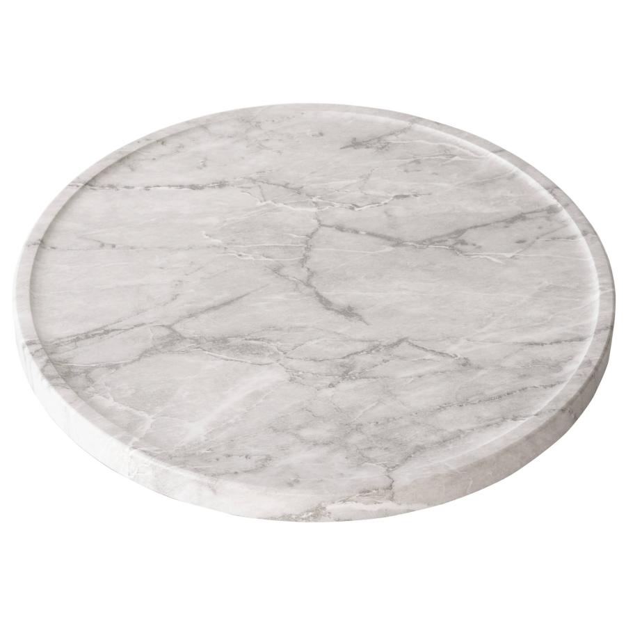 プランター台 キャスター付 おしゃれ プランタースタンド プランタートレイ 木目 マルチトレー 鉢置き台 幅40cm 丸形 Treno トレーノ MST-400 |  | 05