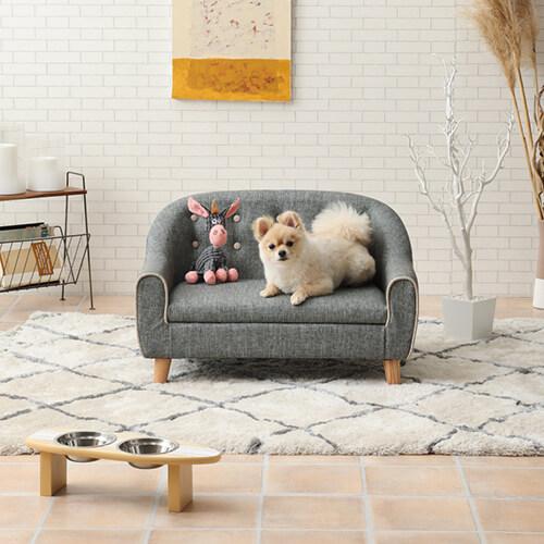 ペット ベッド ソファ おしゃれ 脚付き 猫 犬 わんこ オールシーズン