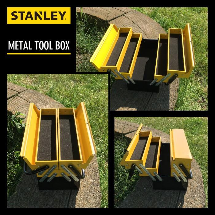 STANLEY スタンレー 5トレイ メタルツールボックス Tool Box パーツ