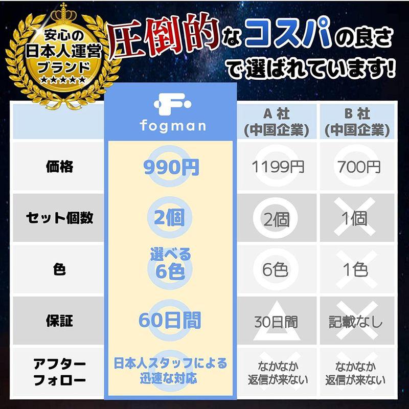 爆売りセール開催中 fogman バインダー A4 縦 横 クリップボード 2つ折り ペンホルダー付 2個セット ブラック, オフィスバインダークリップクリップ強い摩擦力ステンレス鋼