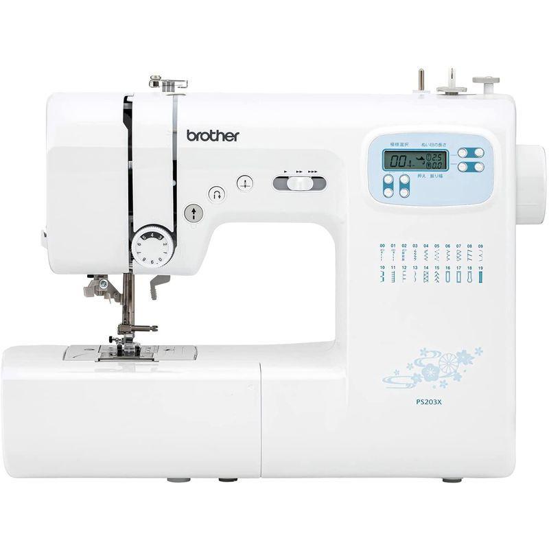 高評価続出！ ブラザー工業 コンピューターミシン「PS200Xシリーズ」 (PS203X（ブルー）) 【2588336758】(13910円)