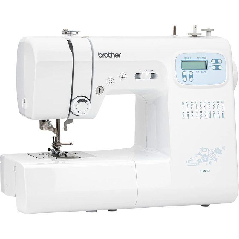 高評価続出！ ブラザー工業 コンピューターミシン「PS200Xシリーズ」 (PS203X（ブルー）) 【2588336758】(13910円)